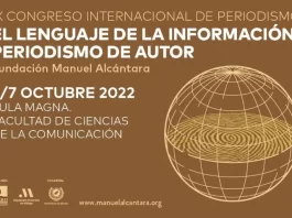 El IX Congreso Internacional de Periodismo de la Fundación Manuel Alcántara abordará los nuevos soportes y lenguajes en la comunicación
