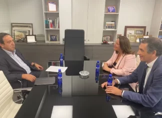 Carmen Crespo y Pedro Barato acuerdan una alianza para defender regadíos sostenibles y eficientes en España