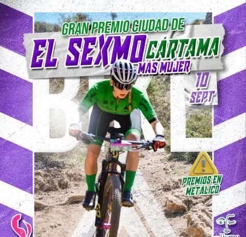 La Diputación impulsa el Gran Premio Ciudad de El Sexmo ‘Más Mujer’ de MTB en Cártama