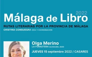 El programa de la Diputación ‘Málaga de Libro’ llega a Casares este jueves de la mano de la escritora Olga Merino