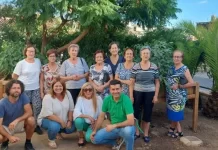 La Diputación impulsa huertos urbanos en Riogordo y Casabermeja para mejorar la calidad de vida de las personas mayores