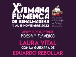 Poesía y Flamenco de Lara Vital. 11 de noviembre de 200 en Benalmádena