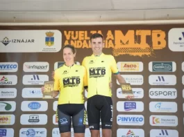 El cordobés Victor Manuel Fernández vence en Iznájar la primera etapa de la Vuelta Ciclista Andalucía MTB