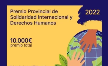 La Diputación publica la convocatoria 2022 del Premio Provincial de Solidaridad Internacional y Derechos Humanos dotado con 10.000 euros