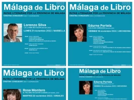 El programa Málaga de Libro llega a su recta final con Edurne Portela, Lorenzo Silva y Rosa Montero en Archidona, Marbella y Ardales