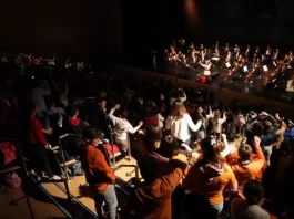 Más de 700 escolares de la provincia de Málaga asisten a un ‘Concierto Didáctico de Navidad’ en la Diputación de Málaga