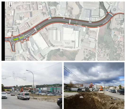 Comienzan las obras de la tercera fase de la avenida de España en Coín, donde la Diputación invierte un millón de euros