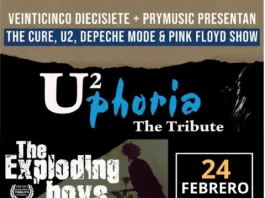 Concierto Especial Tributos: U2, The Cure, Depeche Mode y Pink Floyd en La Sala Trinchera, Málaga
