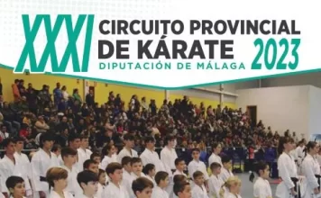 El XXXI Circuito Provincial de Kárate de la Diputación reúne a más de 1.200 deportistas federados
