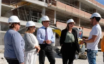 Las obras del nuevo IES zona hospital Las Chapas de Marbella se encuentran casi al 50% de ejecución