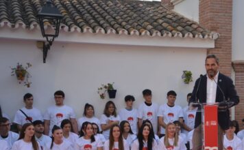 Daniel Pérez acompaña a David Márquez en la presentación de Candidatura a la Alcadía de Alhaurín de la Torre