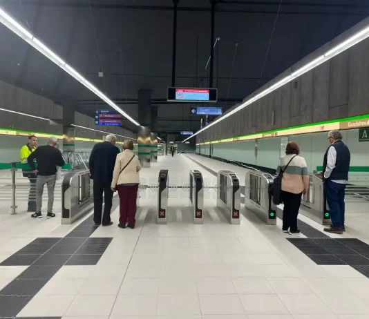 Las obras del primer tramo de la prolongación del Metro de Málaga al nuevo hospital recibe 18 ofertas