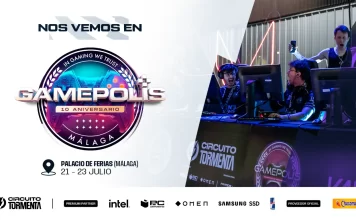 Rayos y centellas en Gamepolis: el Circuito Tormenta concluirá su temporada en el evento malagueño