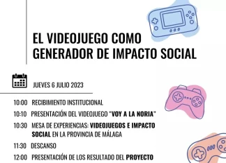 Malaga acogerá la jornada ‘El Videojuego Como Generador de Impacto Social’ el próximo 6 de julio