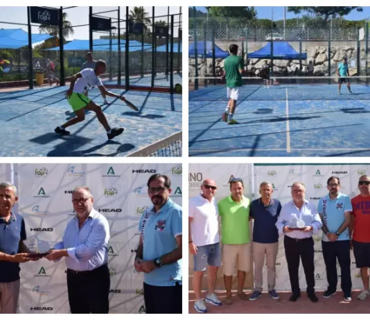 El Circuito Andaluz de Veteranos de Pádel llega a Alhaurín de la Torre