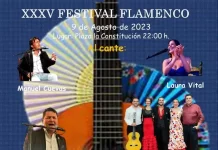 La cantaora sanluqueña LAURA VITAL actuará en la localidad malagueña de Teba
