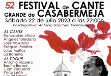 El Festival de Cante Grande de Casabermeja celebra este sábado su 52ª edición