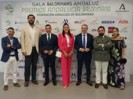 La Diputación acoge la gala de los Premios Andalucía de Balonmano 2023