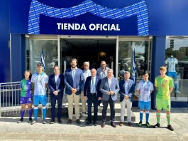 Presentación de la equipación del Málaga C.F