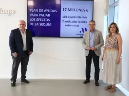 La Diputación destinará 17 millones de euros a un nuevo plan para ayudar a los ayuntamientos a combatir los efectos de la sequía
