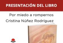 Presentación del Libro «Por miedo a rompernos» de Cristina Núñez
