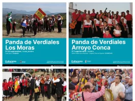 Culturama programa actuaciones de pandas de verdiales en Benagalbón, Almáchar, Fuente de Piedra y Almogía