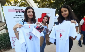 Acto de homenaje al voluntariado – 150 aniversario de Cruz Roja en Málaga