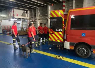 El primer contingente de bomberos de la Diputación de Málaga ya está camino de Marruecos para ayudar en tareas de rescate tras el terremoto