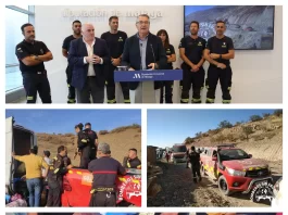 Los bomberos de la Diputación, a su regreso de Marruecos: “Los esfuerzos deben centrarse ahora en dar cobijo a las personas y en el control de menores”