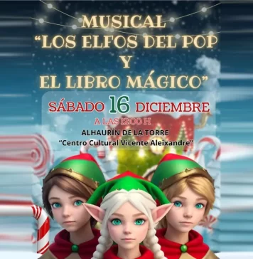 El musical infantil ‘Los elfos del pop y el libro mágico’ llega el 16 de diciembre a Alhaurín de la Torre