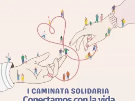 La Diputación colabora con la I caminata solidaria ‘Conectamos con la vida’