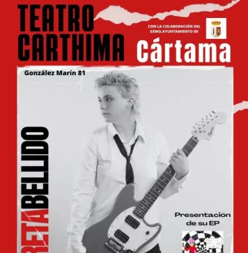 La artista cartameña Greta Bellido presentará mañana su primer EP en el Teatro Carthima