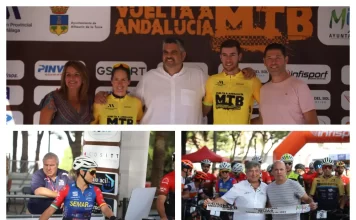 Sergio García y Rocío Martín , lideres de la IX Vuelta a Andalucía MTB