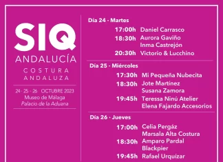 Diseñadores de Málaga de Moda especialistas en moda nupcial desfilarán en SIQ Andalucía Costura Andaluza