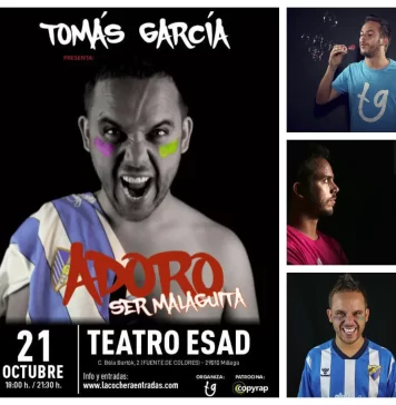 Tomás García presenta su nuevo espectáculo por y para Málaga