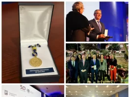 La Diputación recibe la Medalla de Oro de la Universidad de Málaga el año que celebra su 50º aniversario