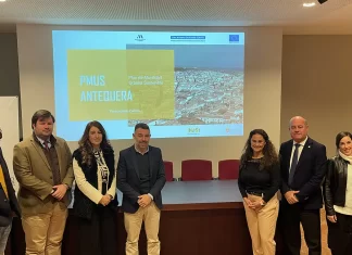 Un plan promovido por la Diputación plantea 52 acciones para fomentar el transporte público, los itinerarios peatonales y mejorar la movilidad en Antequera