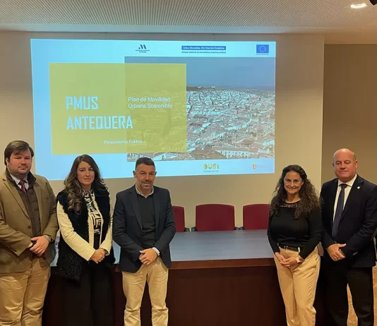 Un plan promovido por la Diputación plantea 52 acciones para fomentar el transporte público, los itinerarios peatonales y mejorar la movilidad en Antequera