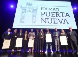 La Diputación acoge la entrega de los Premios Puerta Málaga a cinco empresas y profesionales del sector vitivinícola