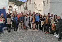 Cinco empresas y cuatro ayuntamientos de la Axarquía forman a nueve participantes del proyecto Metapueblos de la Diputación