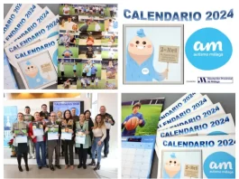 La Diputación impulsa la labor de la Asociación Autismo Málaga con la impresión de 600 calendarios solidarios