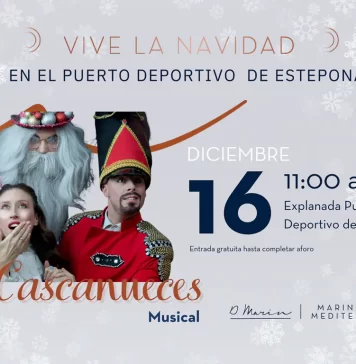 El espectáculo musical “El Cascanueces” llega al Puerto Deportivo de Estepona