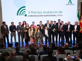 Antonio Sanz destaca la consolidación de los Premios Andalucía de Comunicación Audiovisual Local en su X edición