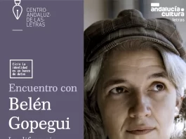 La escritora Belén Gopegui reflexiona sobre la inteligencia artificial y el tratamiento de los datos personales en internet en el Museo de Málaga