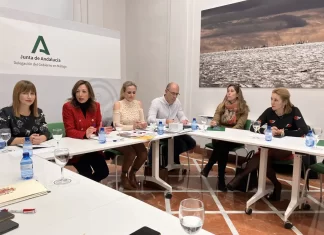 La Delegación de la Junta acoge la comisión provincial de seguimiento contra la violencia de género