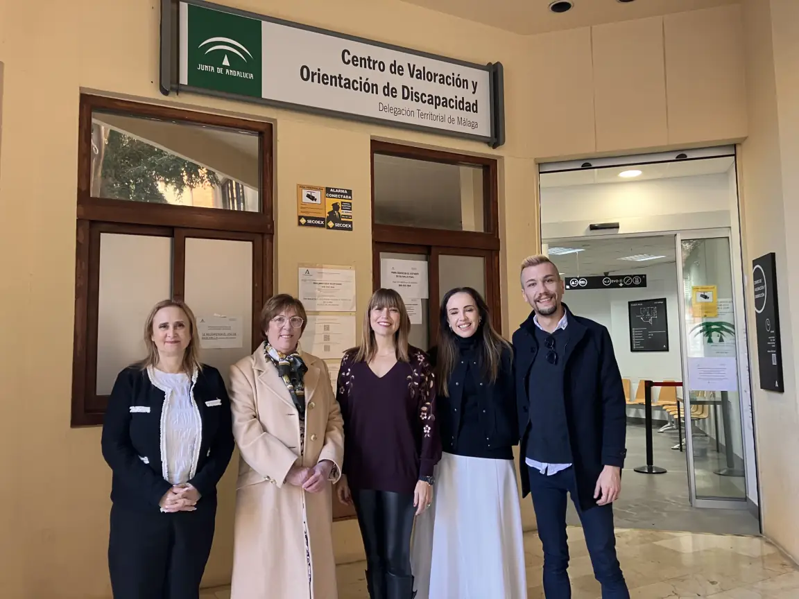 La Junta implanta la accesibilidad cognitiva en el Centro de Valoración y Orientación de Málaga