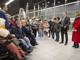 Metro de Málaga muestra su accesibilidad a las asociaciones de personas con discapacidad Metro de Málaga muestra su accesibilidad a las asociaciones de personas con discapacidad