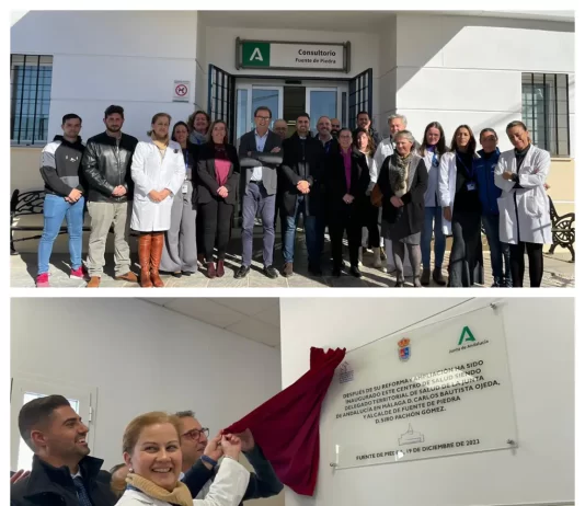 El Área Sanitaria Norte de Málaga – Antequera finaliza la ampliación del consultorio local de Fuente de Piedra, fruto de la cooperación institucional entre la Consejería de Salud y Consumo y el Ayuntamiento