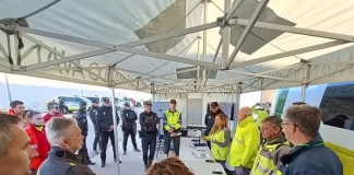 La Junta realiza un simulacro de accidente con sustancias peligrosas en la empresa Exolum