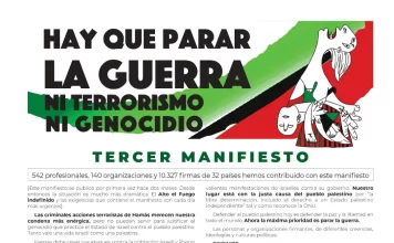 Serrat, Alba Flores, Amaral o Arkano se unen al manifiesto que pide el Alto el Fuego en Gaza 